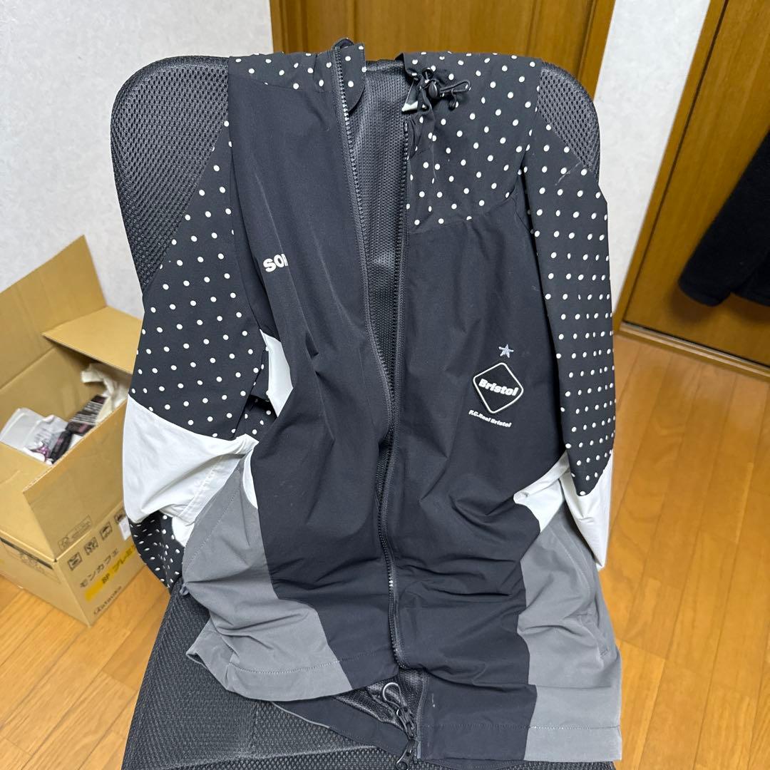 F.C.Real B. ドット柄 ナイロンジャケット S
