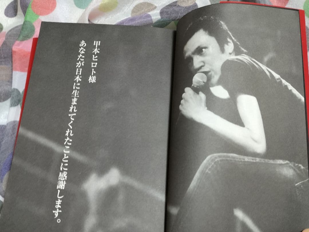 ロックの神様✨日曜日よりの使者の詩 甲本ヒロト全詩集✨2007年初版本G.B.