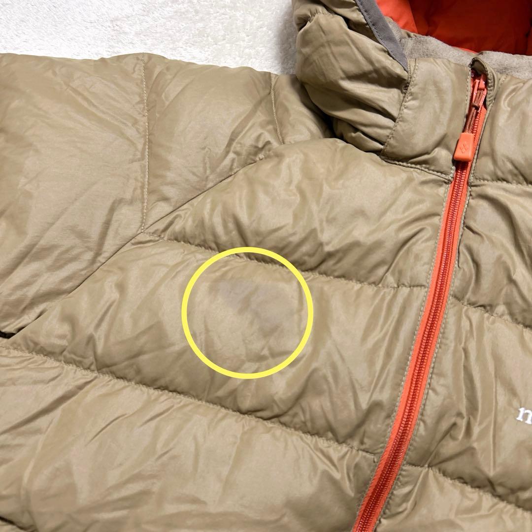 短丈 mont-bell down jacket parka beige y2k - メルカリ