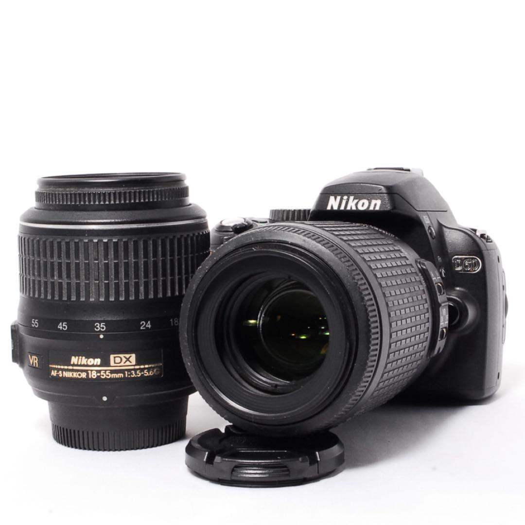 ショット数少なめ◇Nikon D60◇一眼レフカメラ◇スマホ転送OK◇すぐ
