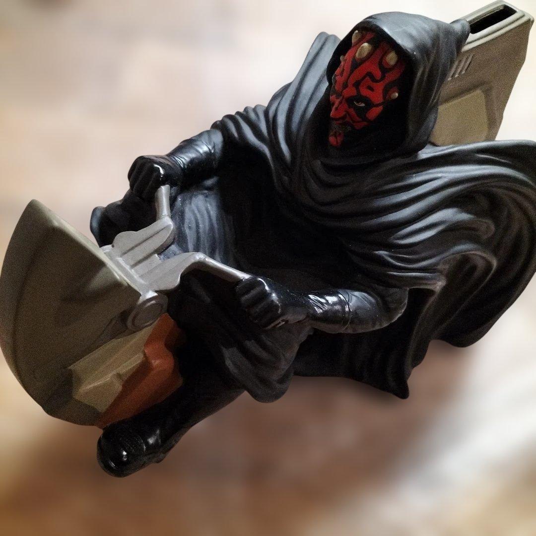 スターウォーズ フィギュア ダースモールソフビ 貯金箱 - メルカリ