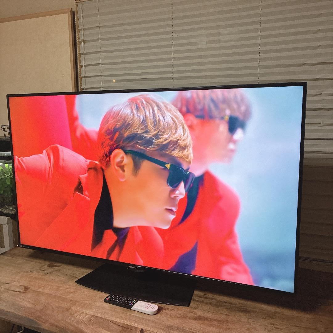 お値下げOK】SHARP 60V型 8K AQUOS Android 4K - メルカリ