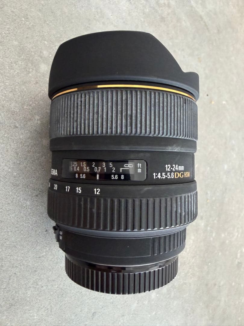 SIGMA 12-24mm F4.5-5.6 EX DG Canon超広角ズーム