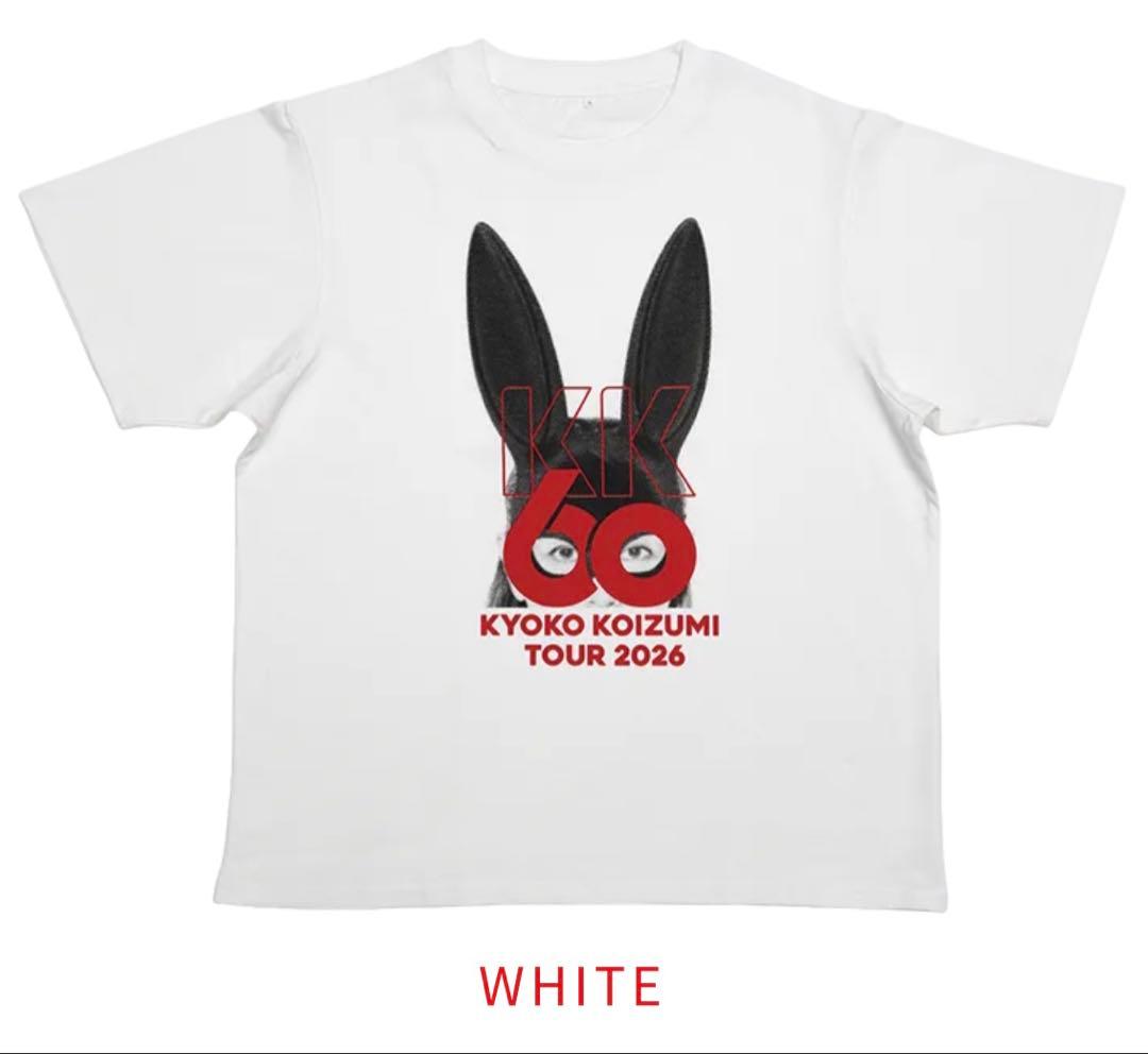 小泉今日子 ツアー2026 KK60 Tシャツ Lサイズ - メルカリ