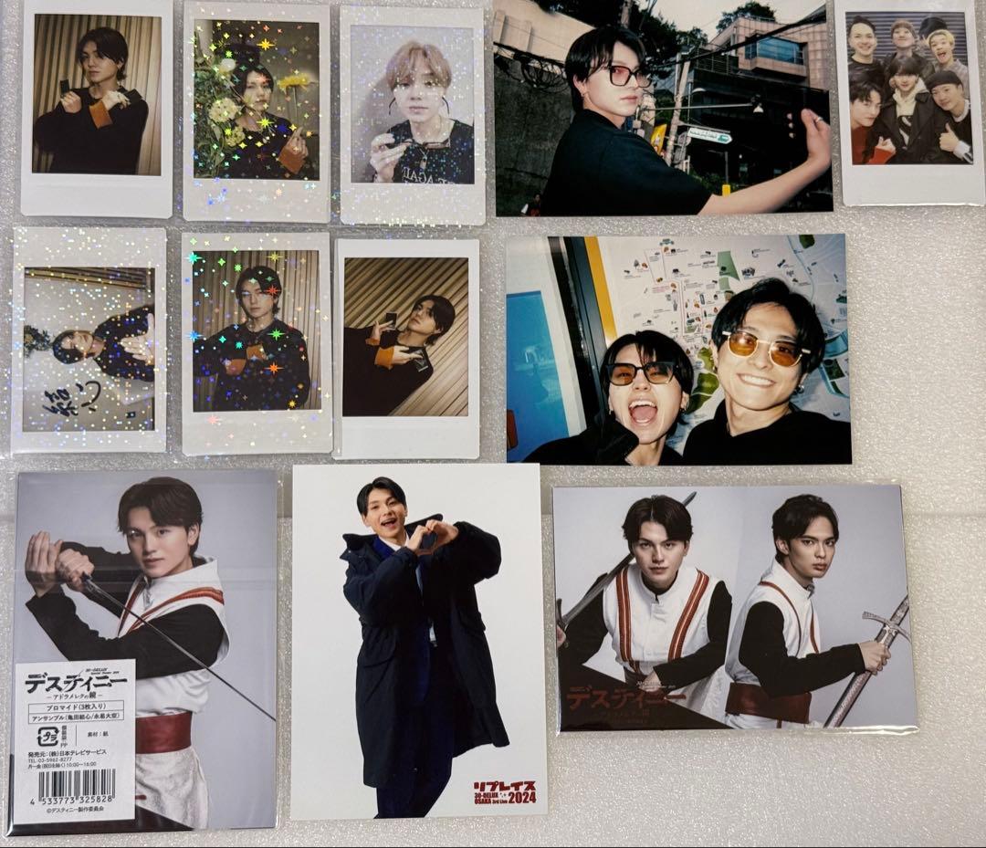 島森たけお 亀田結心 サイン入りチェキ 島森たけお 亀田結心 サイン入りチェキ