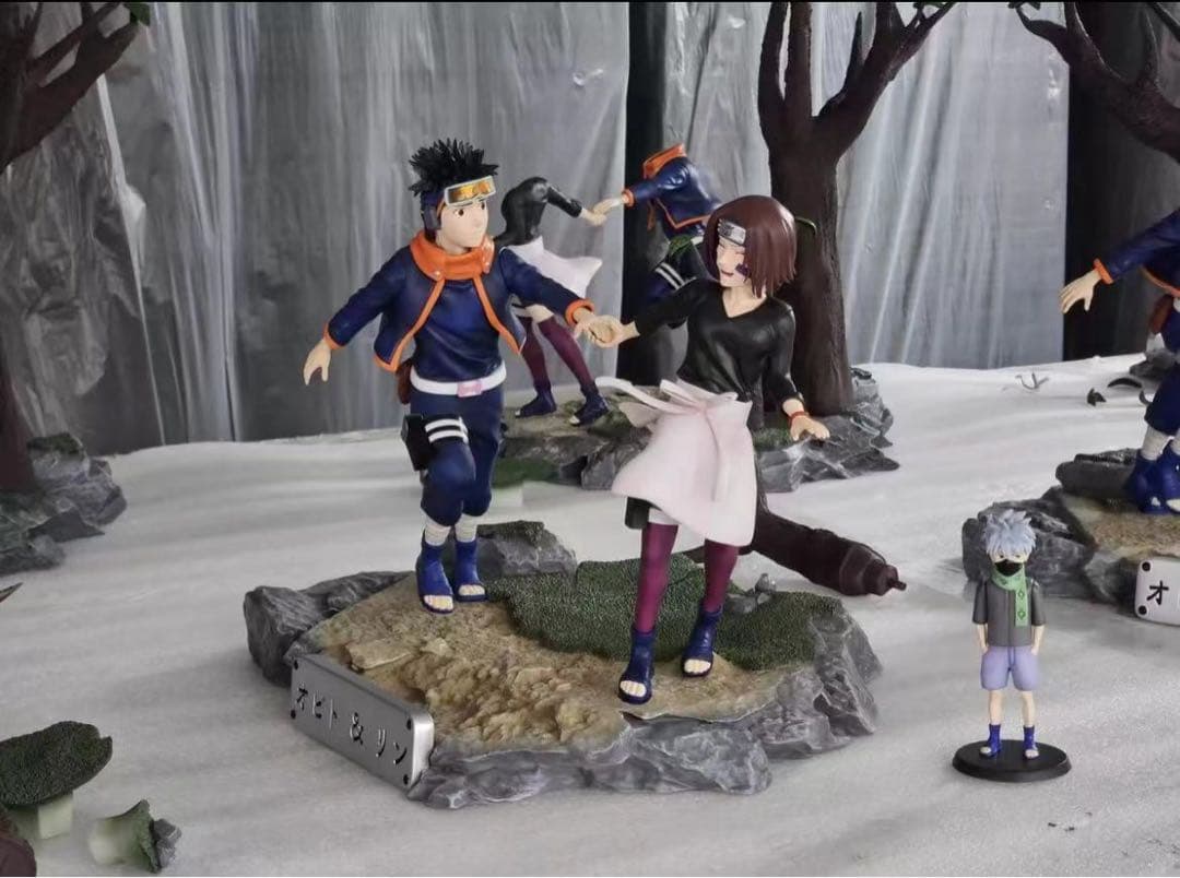 ナルト うちはオビト ガレージキット ガレキ スタチュー①⑨ NARUTO ナルト うちはオビト 1/7 ガレージキット ガレキ スタチュー②