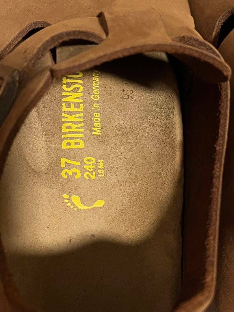 2回使用 かかと補強あり ビルケンシュトック ロンドン サイズ37 - メルカリ