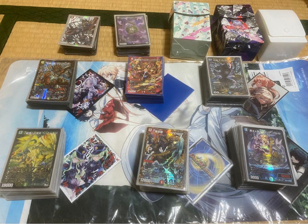 デュエマ 引退品 (スリーブ付き) デッキ6つ 、デッキケース 、プレイマット 楽天市場】デッキケース プレイマットの通販