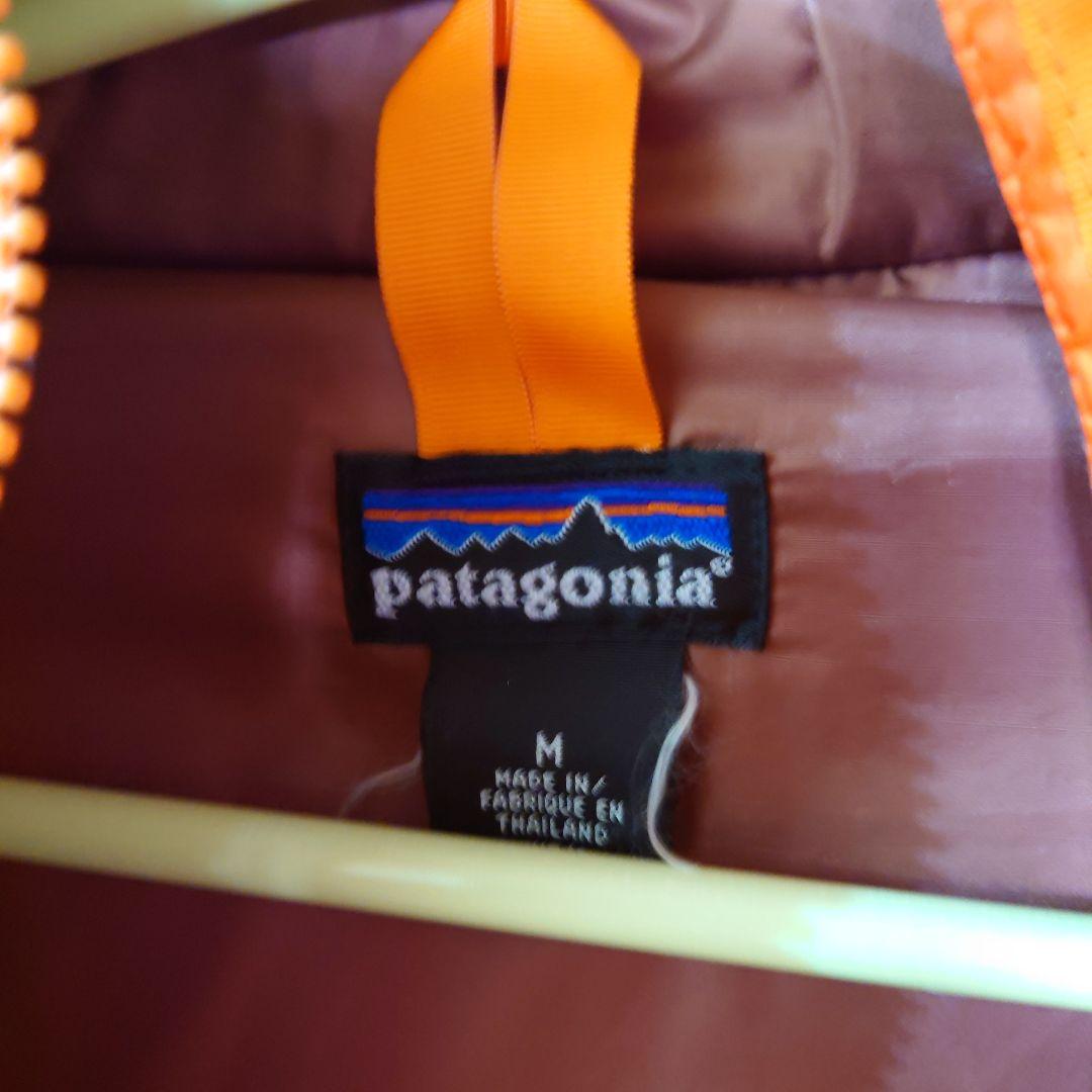 patagonia パタゴニア パフボールセーター M オレンジ 2002 - メルカリ