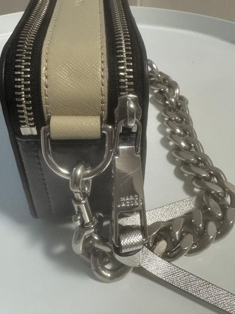 値下ーMARC JACOBS ザ カラーブロック スナップショット➕別売チェーン