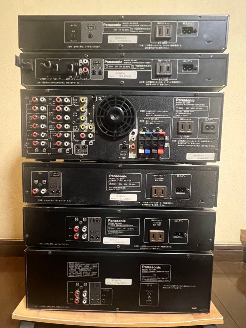 バブル期最終モデル！ Panasonic パナソニック システムコンポDN-7