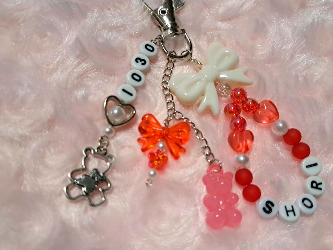 佐藤勝利 韓国ビーズストラップ ビーズキーホルダー - メルカリ