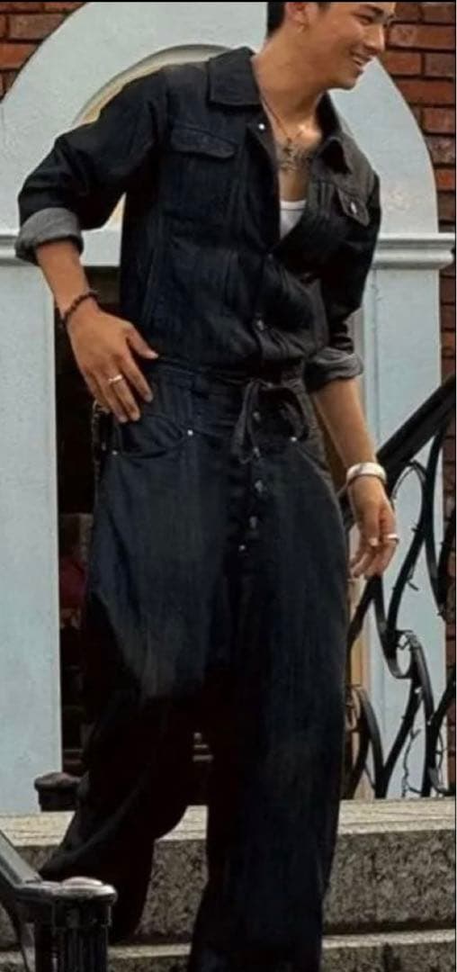 数回着用 Ballsy.Brothers デニムツナギ M イアン君着用 - メルカリ