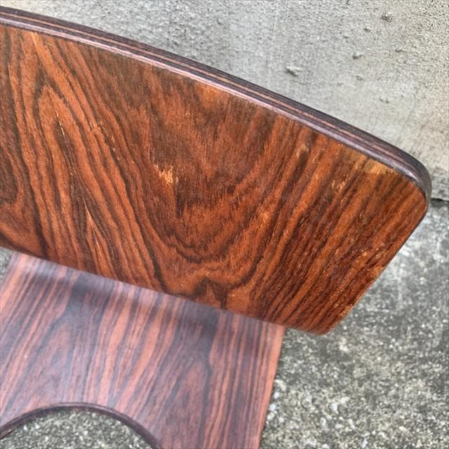 きこりきこり様TENDO/天童木工｜座イス｜ブラジリアンローズウッド