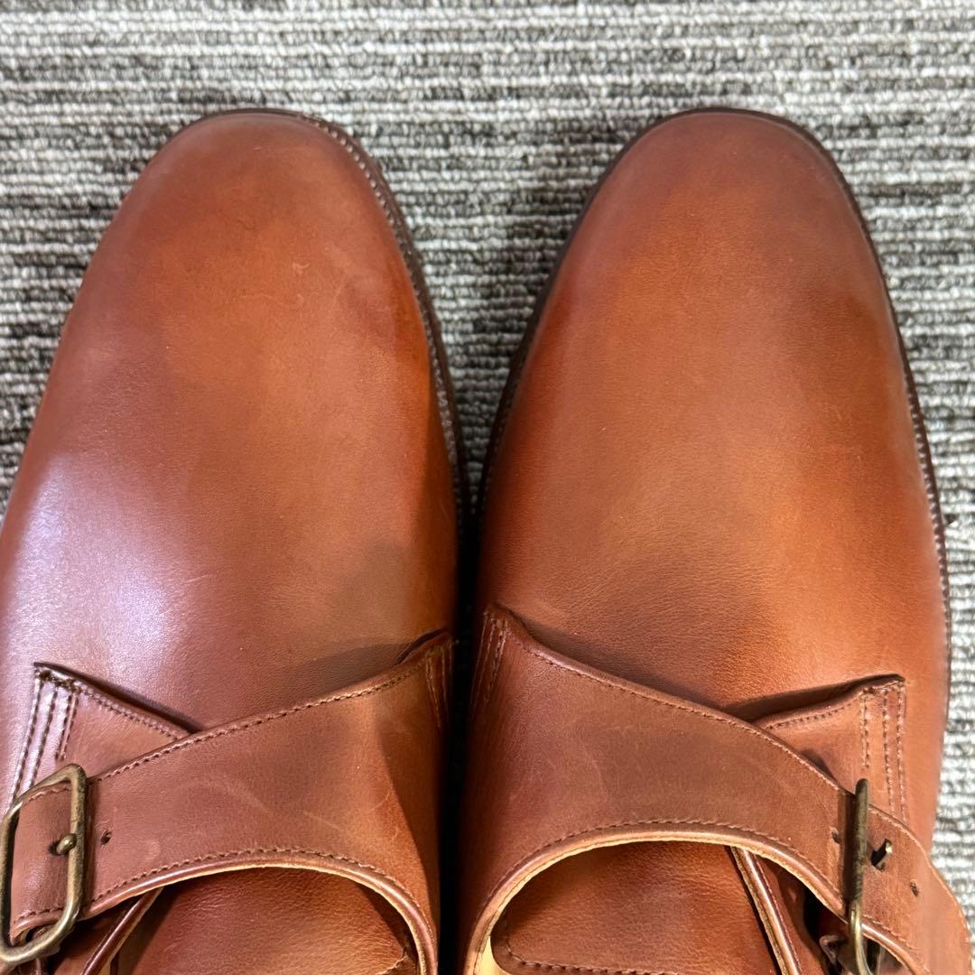美品　2回使用　英国製 ラルフローレン レザー シューズ 24.0cm 革靴