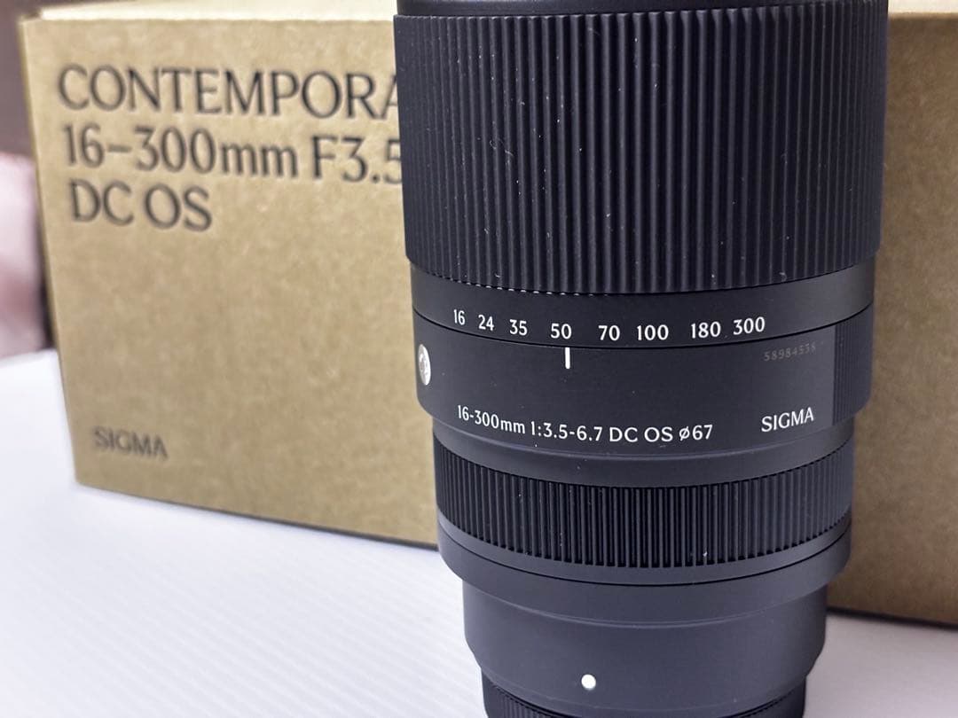 シグマ SIGMA 16-300mm F3.5-6.7 DC OS Xマウント