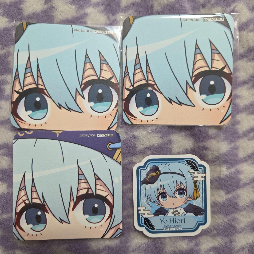 ブルーロック 氷織 スマイルベースカフェ スマべ コースター