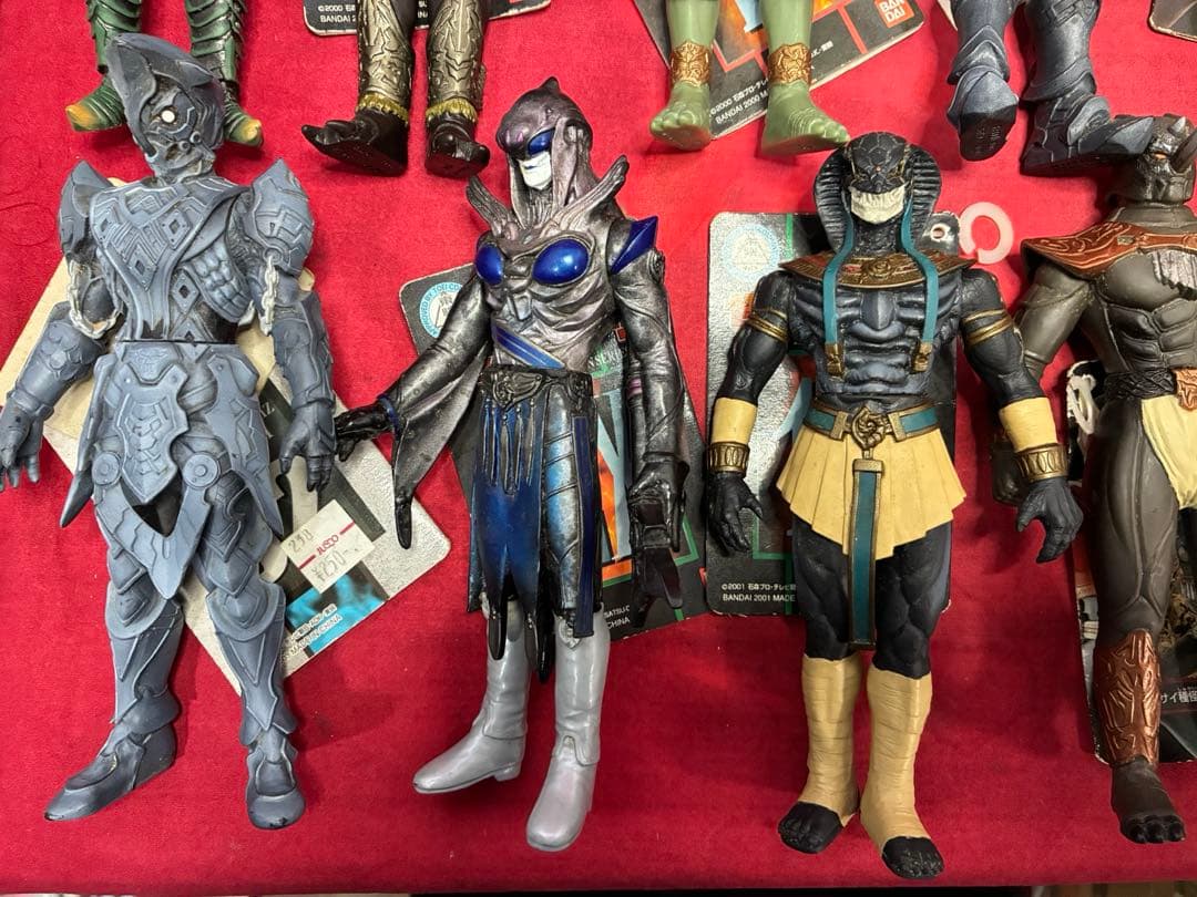 タグ付き 仮面ライダー 怪人シリーズ 21体 まとめ売り ソフビ - メルカリ