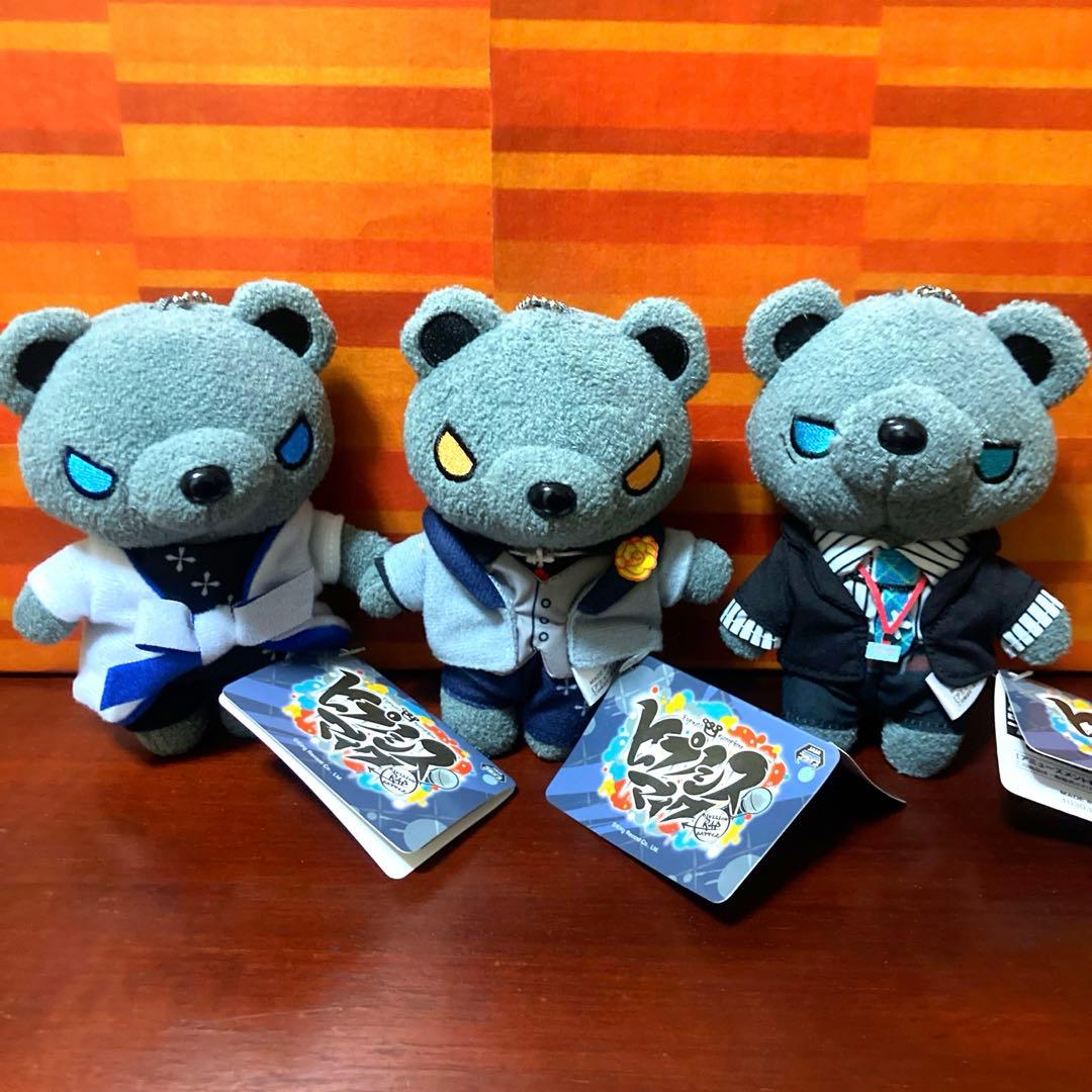 ヒプマイ レザー風ソファー型ティッシュケースカバー くまぐるみ