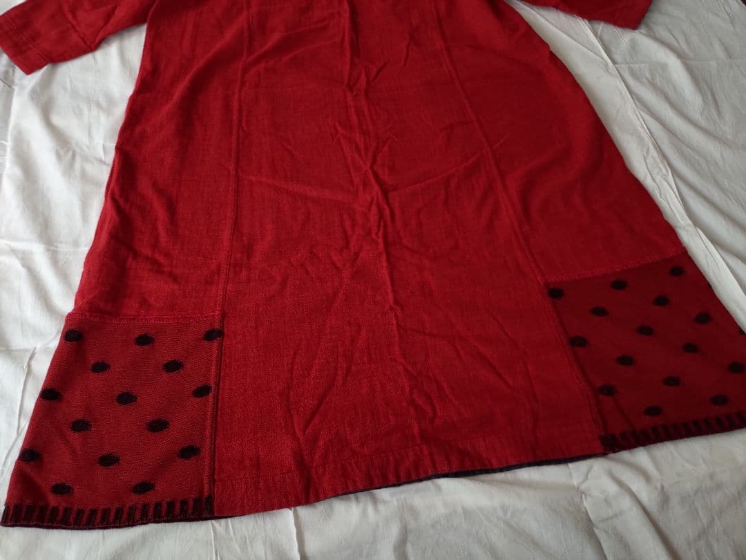 M.&KYOKO エムアンドキョウコ 佐藤繊維 リバーシブルワンピース - メルカリ