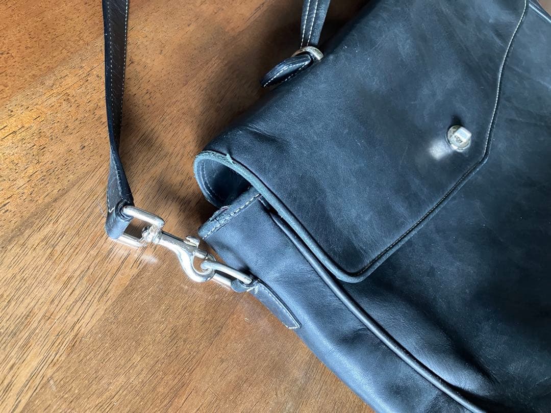 良品!】OLD コーチ ショルダーバッグ ビジネスバッグ 黒 F06457 - メルカリ