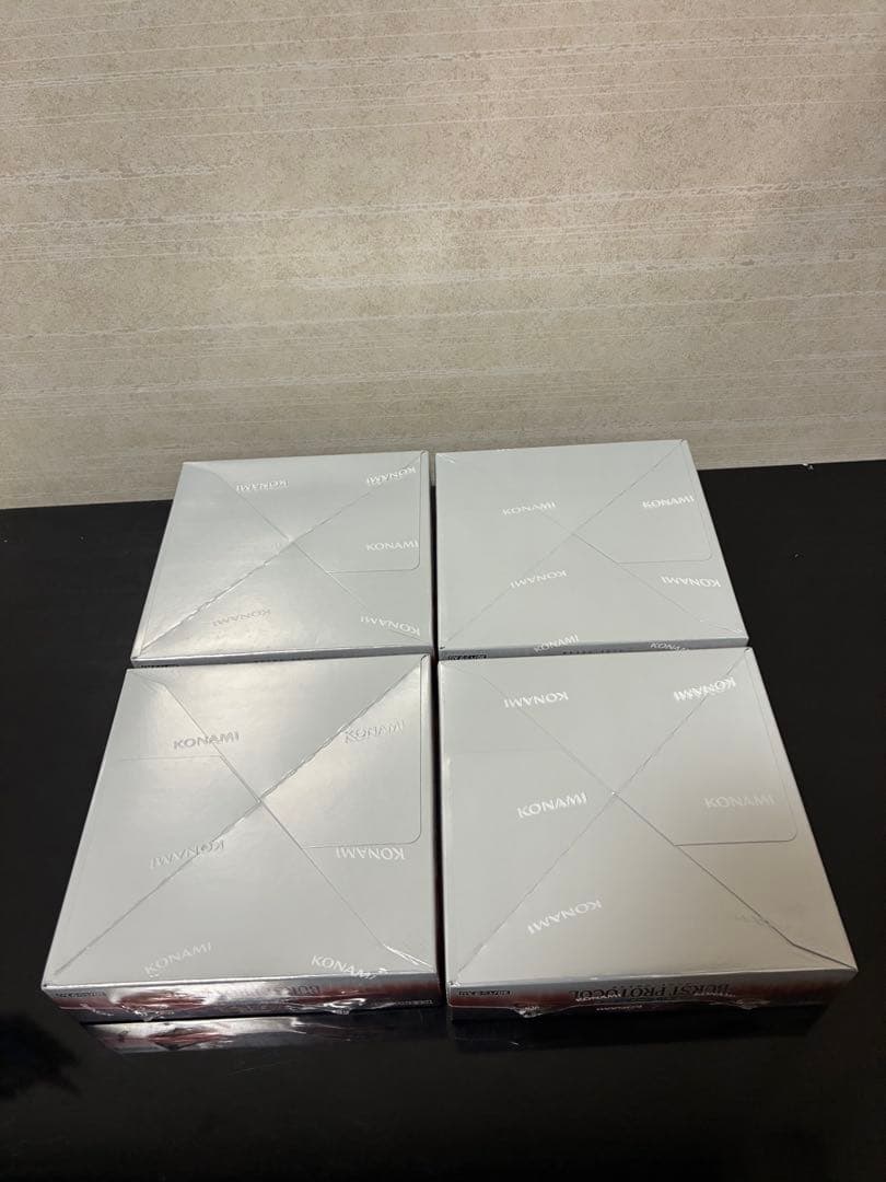 遊戯王OCG バースト・プロトコル シュリンク付 未開封 4ボックス