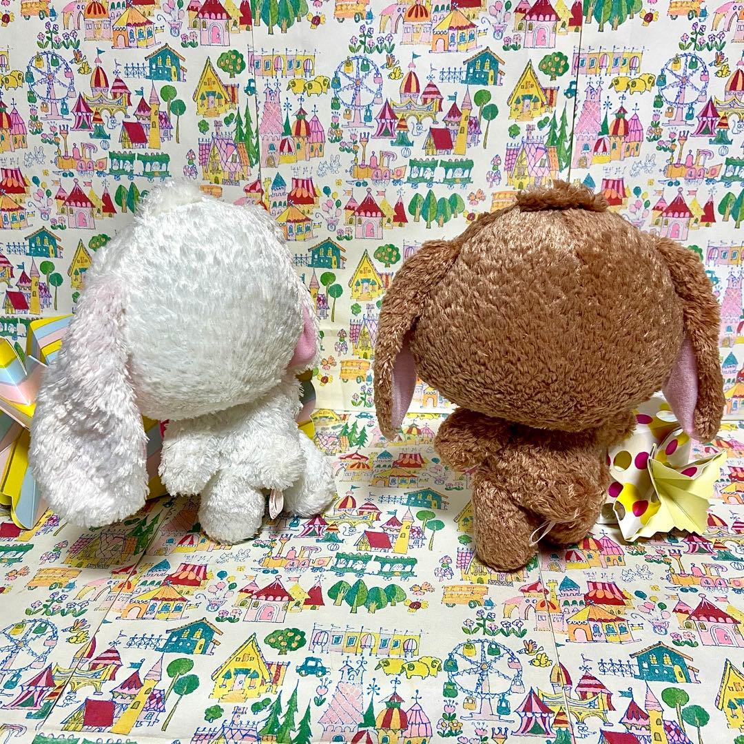 平成レトロ サンリオ シュガーバニーズ 頭手足可動 ぬいぐるみ しろう