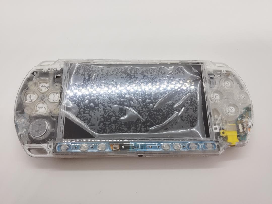 PSP 3000 すぐ遊べるセット【美品・カスタム】スケルトン - メルカリ
