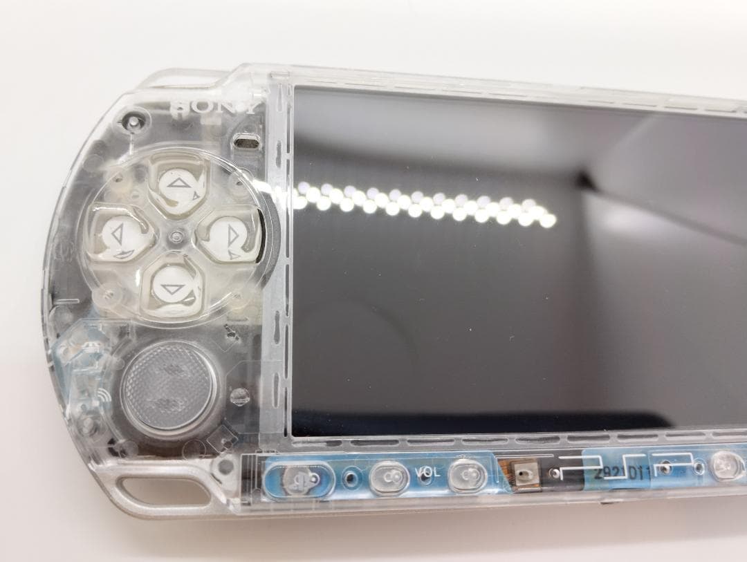PSP 3000 すぐ遊べるセット【美品・カスタム】スケルトン - メルカリ