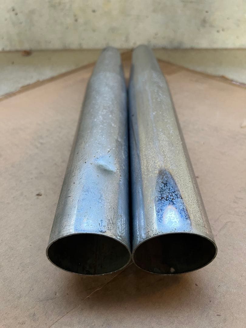 ハーレー　フォークカバー　33.4mm 35mm メッキ