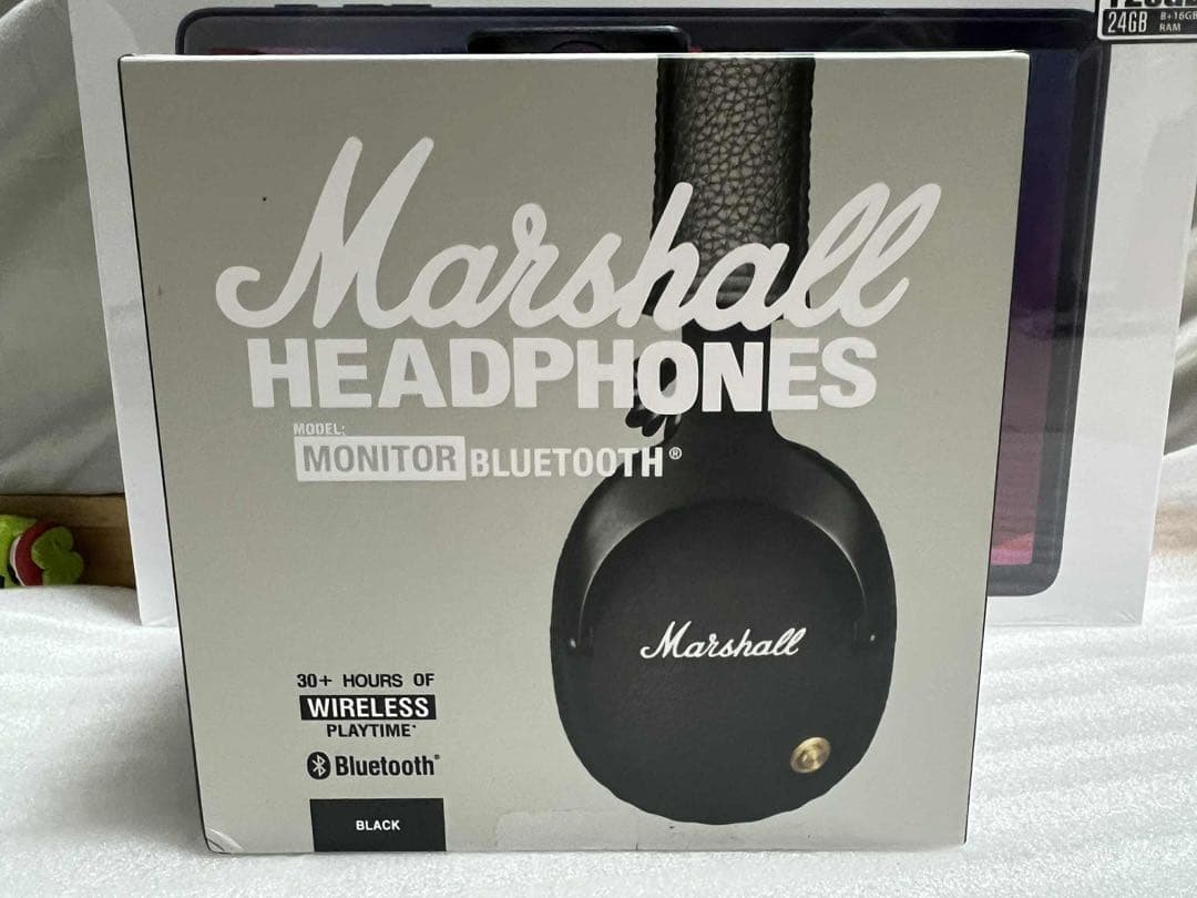 Marshall Monitor Bluetooth ヘッドフォン Marshall Monitor III A.N.C. Wireless Bluetooth Headphones | Sweetwater