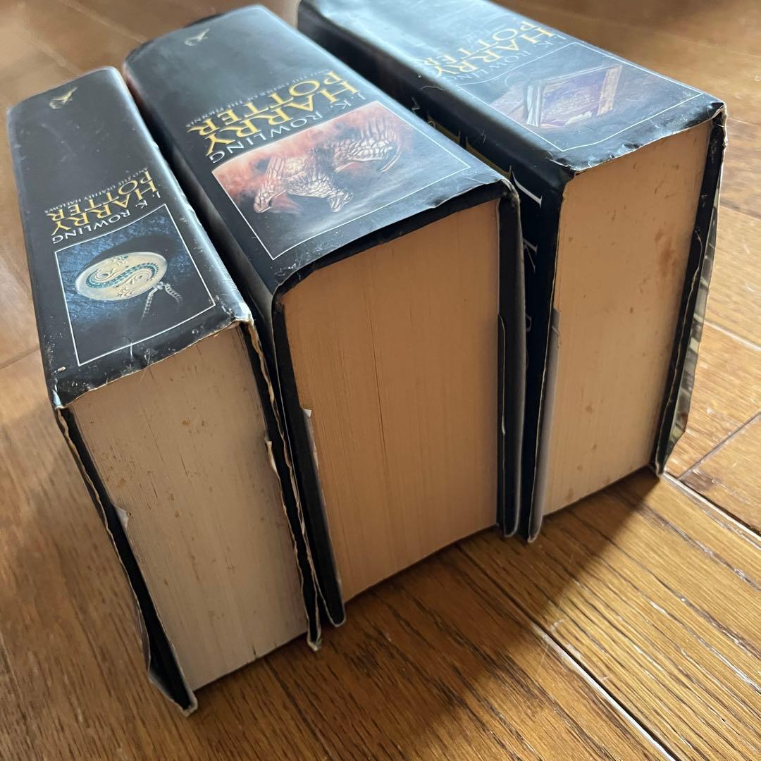 ハリーポッターと不死鳥の騎士団他 洋書ハードカバー UK版 3冊セット