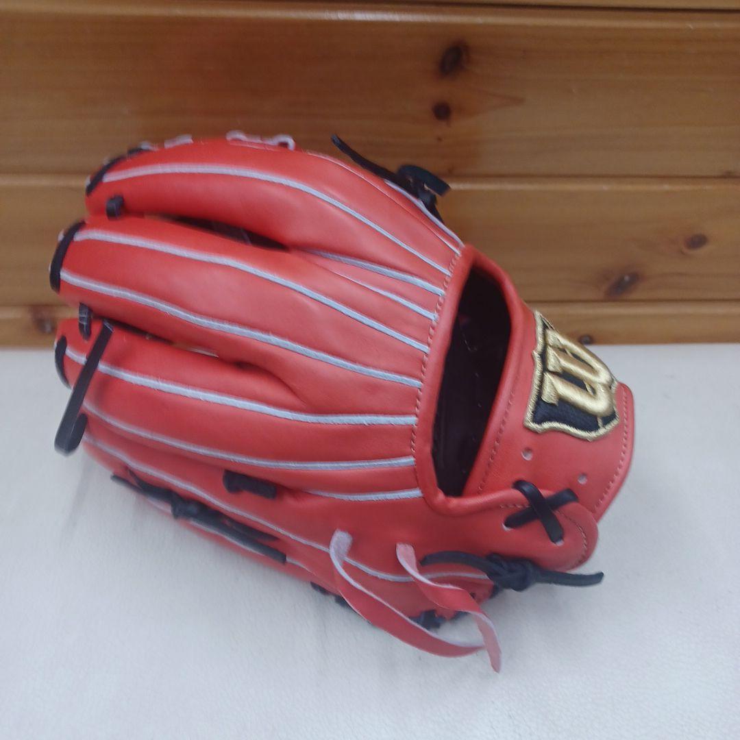 Wilson 限定モデル 硬式グローブ内野手モデル Eオレンジ