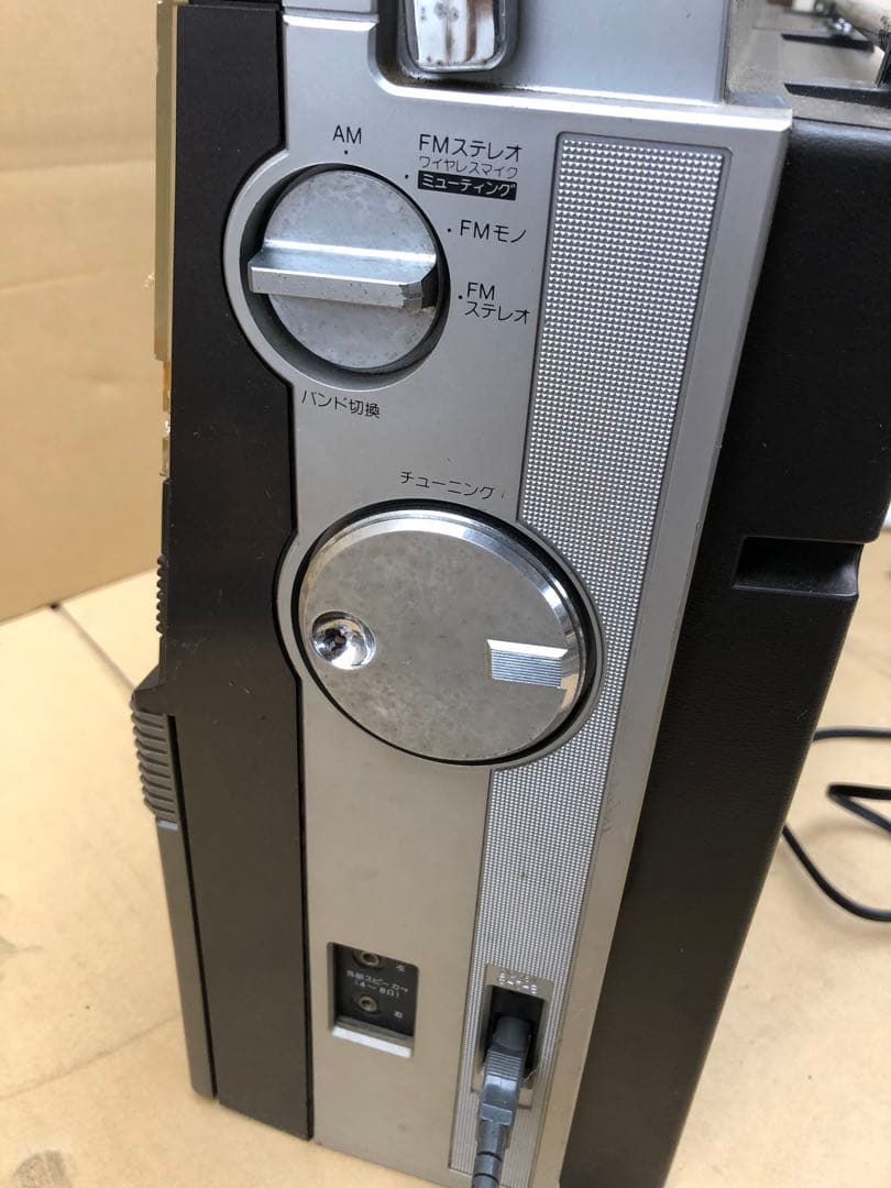 SHARP ザ・サーチャーW GF-808 ラジカセ 年代物(I1) - メルカリ