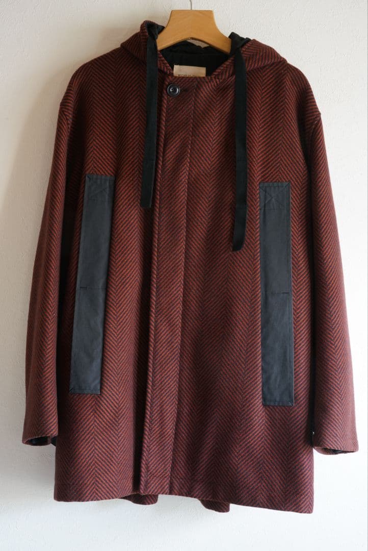 フ*ネ様 NICHOLAS DALEY　ニコラスデイリー　ツイードコート NICHOLAS DALEY（ニコラスデイリー） イングランド製 BIG MAC COAT