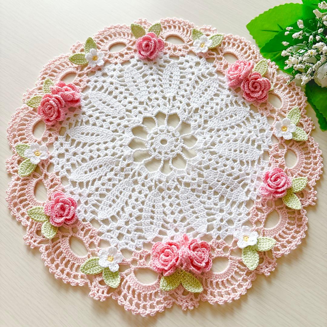 ♡19♡❁.*・゜レース編みドイリー❁.*・゜