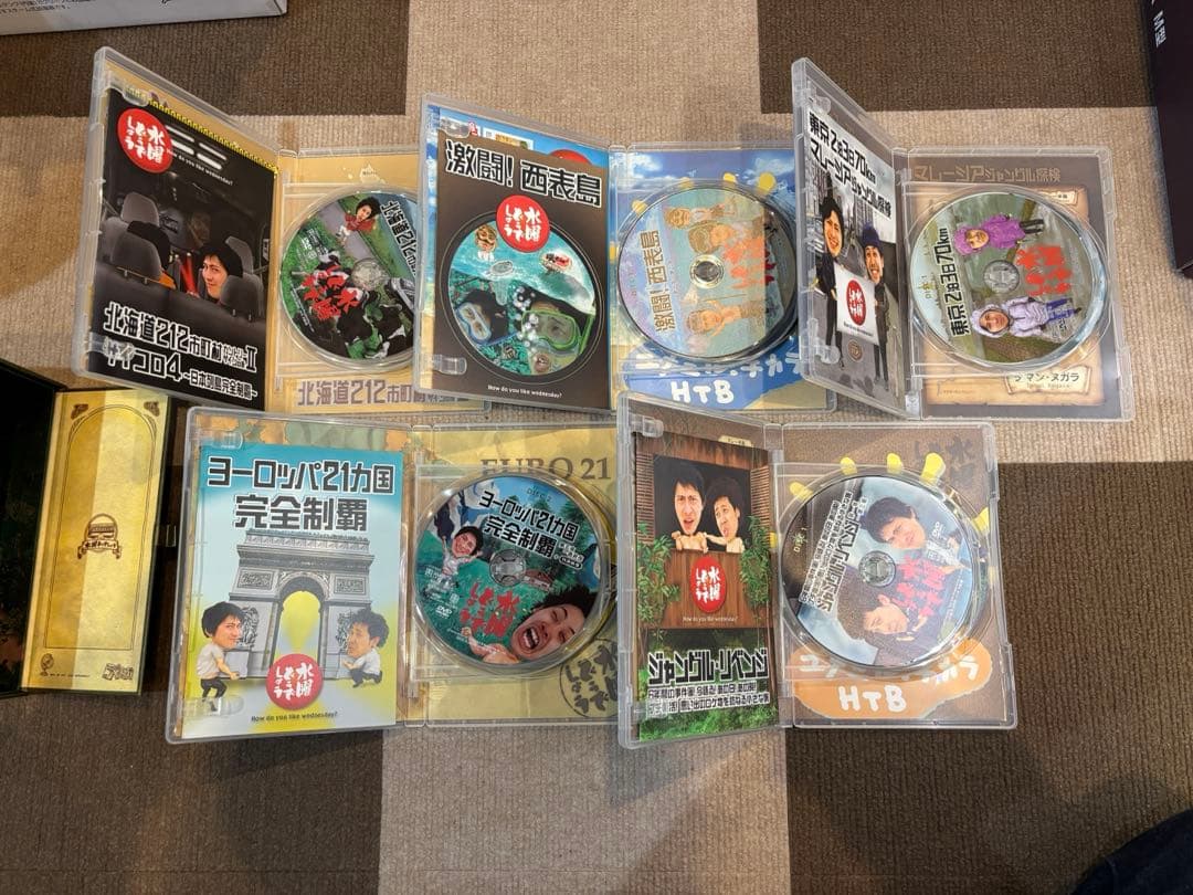 水曜どうでしょう コンプリートBOX Vol.2Vol.3 Vol.6その他8枚 - メルカリ