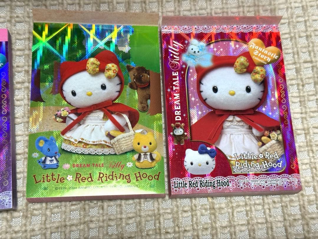 ハローキティ DREAMTALE キティ 5種セット ダイカットメモ メモ帳