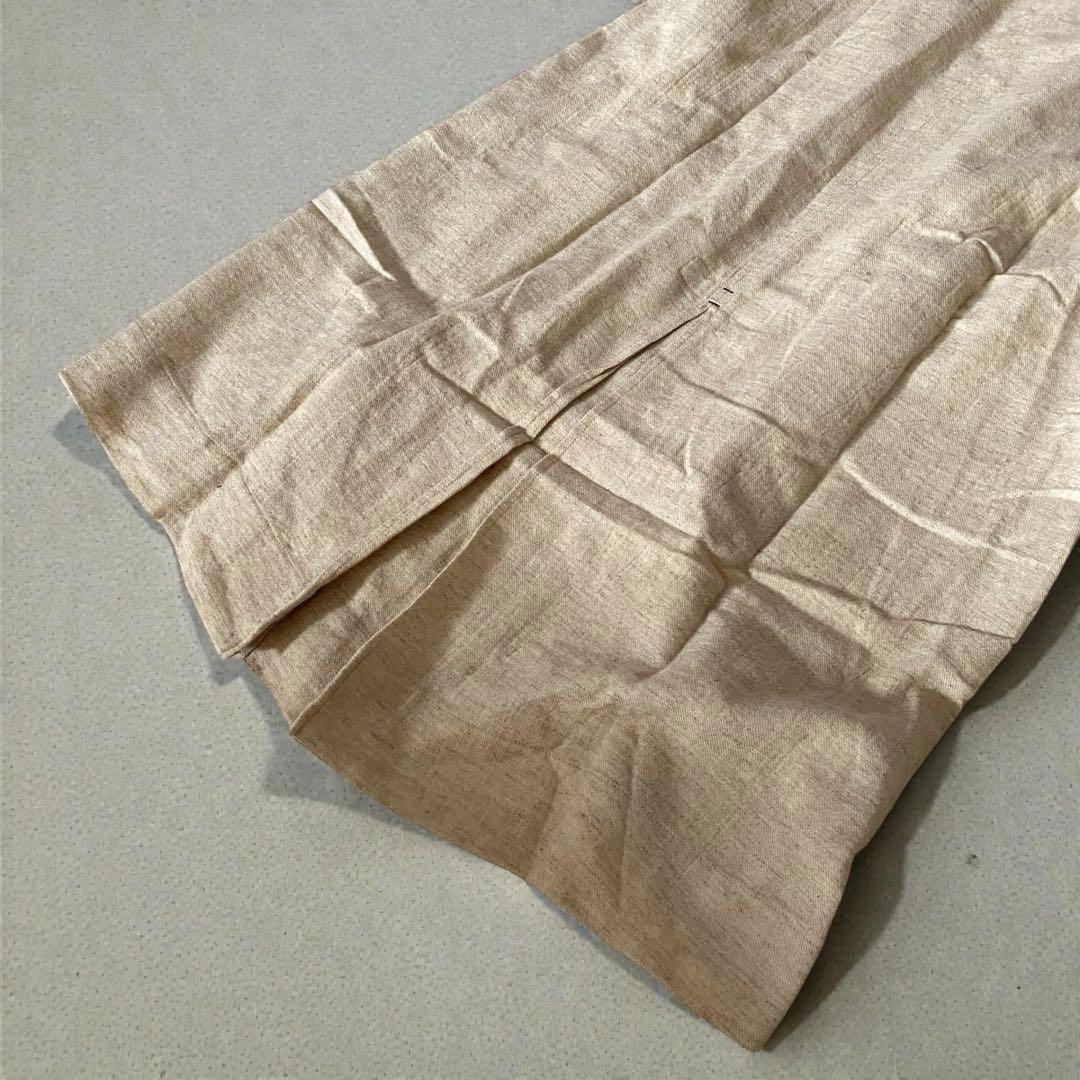 新品タグ付✨genten ゲンテン 綿 麻 毛 ワンピース 羽織り 40 L - メルカリ