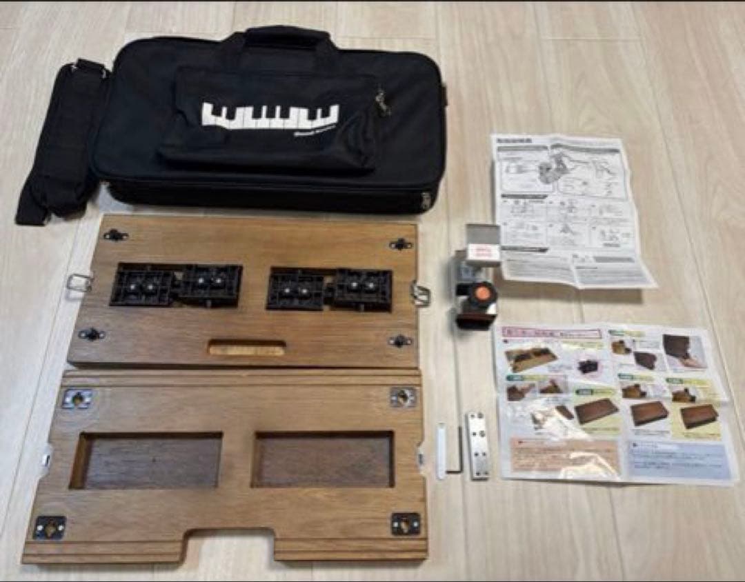 ピアノ足台5段階調整可能】吉澤 アシストスツール ブラウン