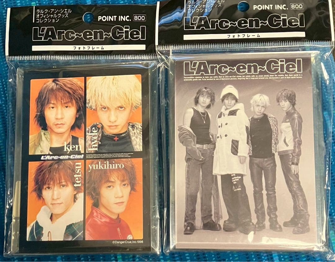 ラルク フォトフレーム 写真立て L'Arc～en～Ciel 2個セット - メルカリ