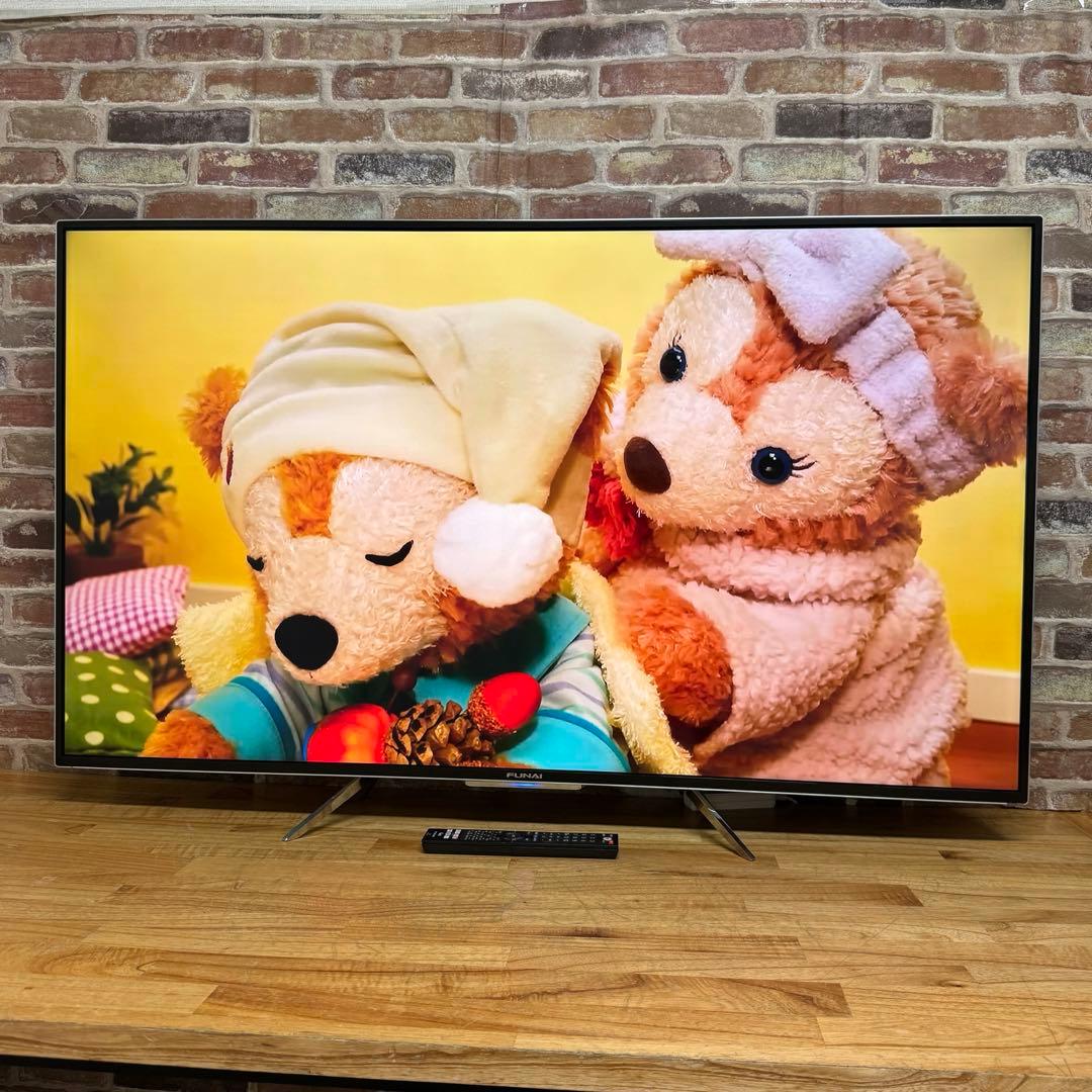 フナイ 49V型 4K 液晶テレビ ハードディスク内蔵 FL-49UD4100 - メルカリ