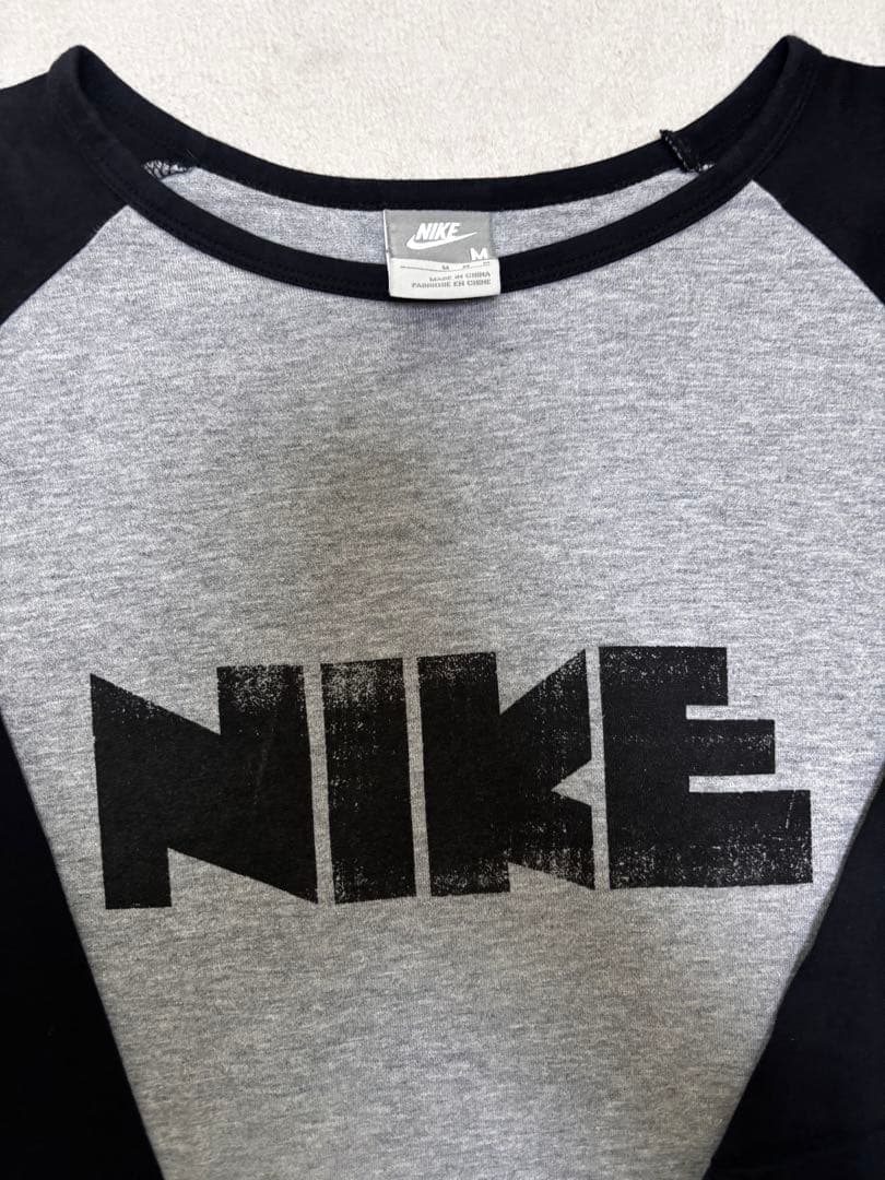 90~00s NIKE ラグランスウェット ゴツナイキ - メルカリ