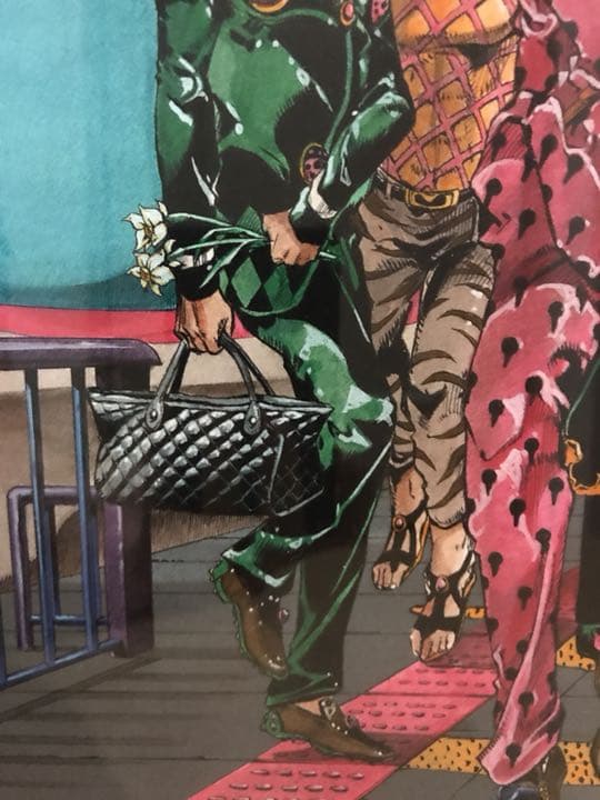 美品】ジョジョ 複製原画 ブチャラティチーム Ver. - メルカリ