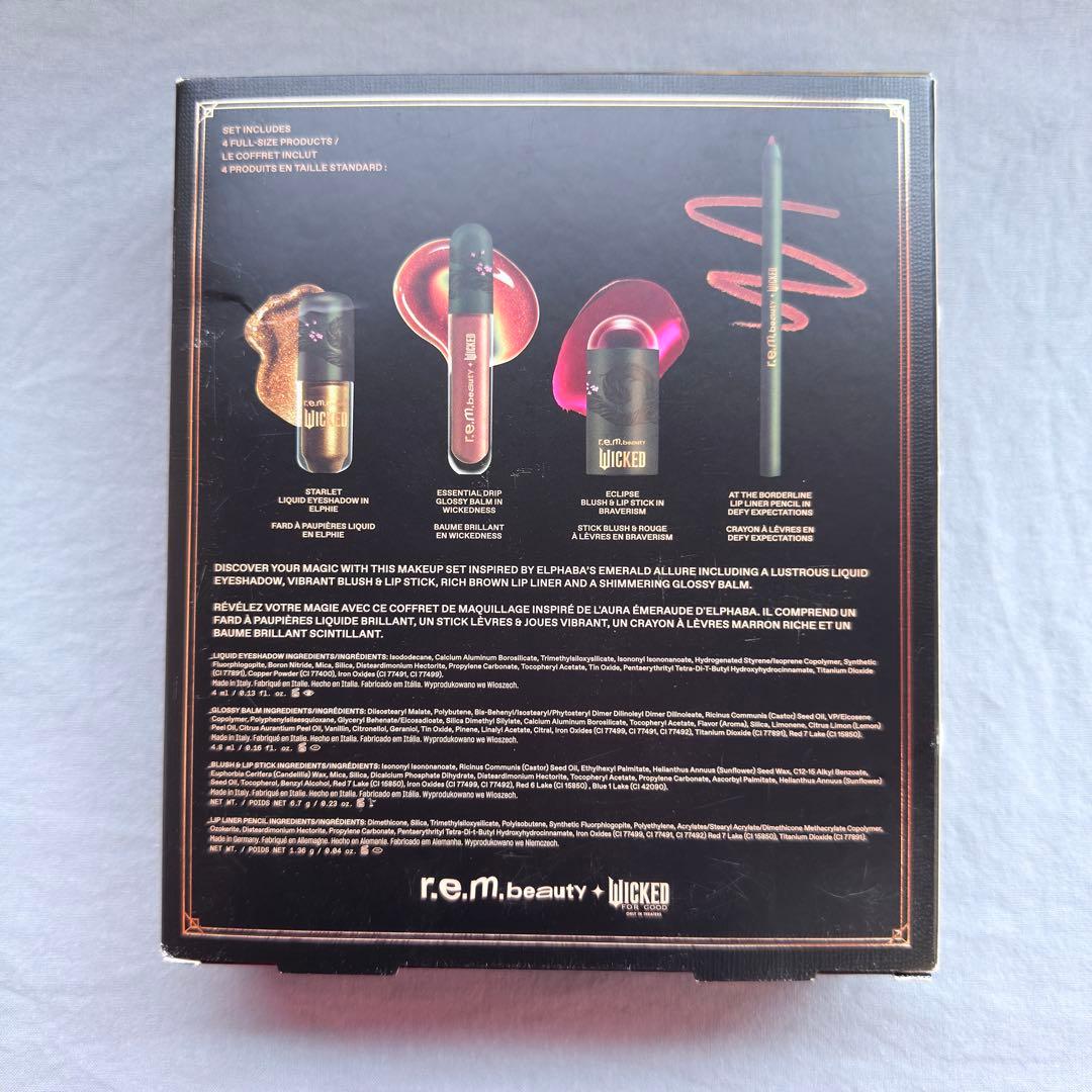 箱難あり r.e.m.beauty WICKED エルファバ メイクセット