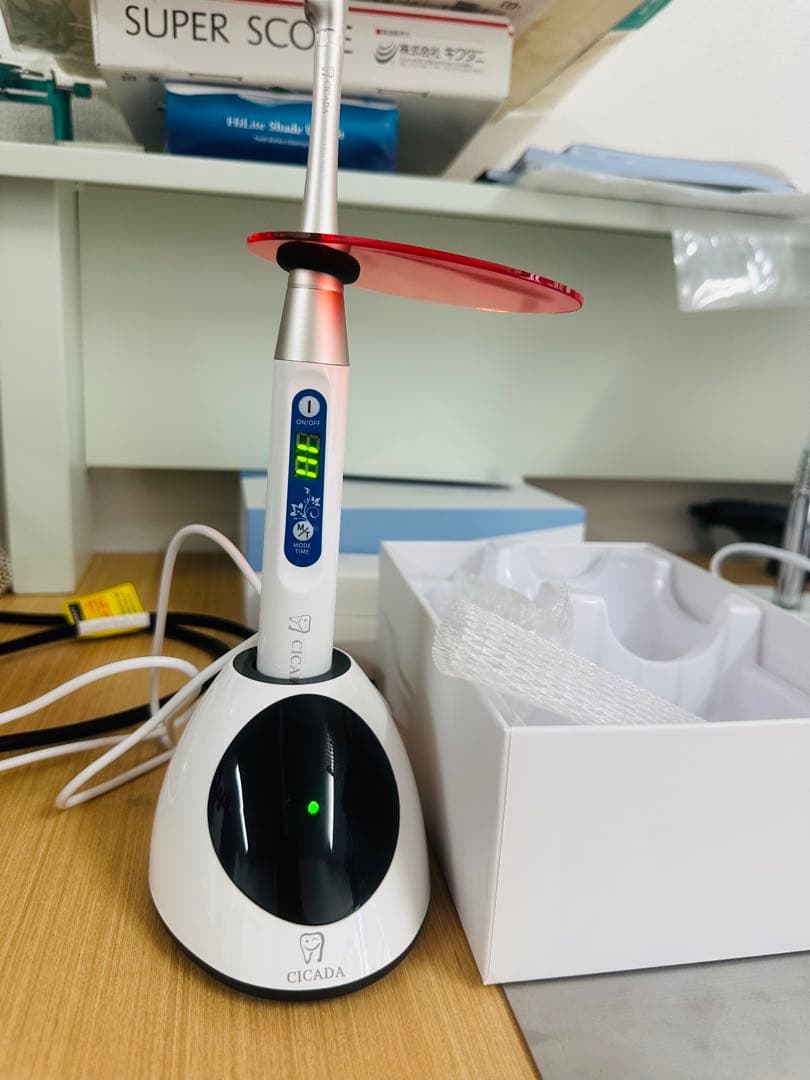 新品LED照射器歯科用硬化ライト Amazon.co.jp: LED歯科用硬化ライト歯科重重合樹脂硬化歯科用材料