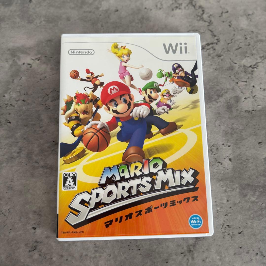 美品】Wii マリオスポーツミックス 動作確認済み - メルカリ