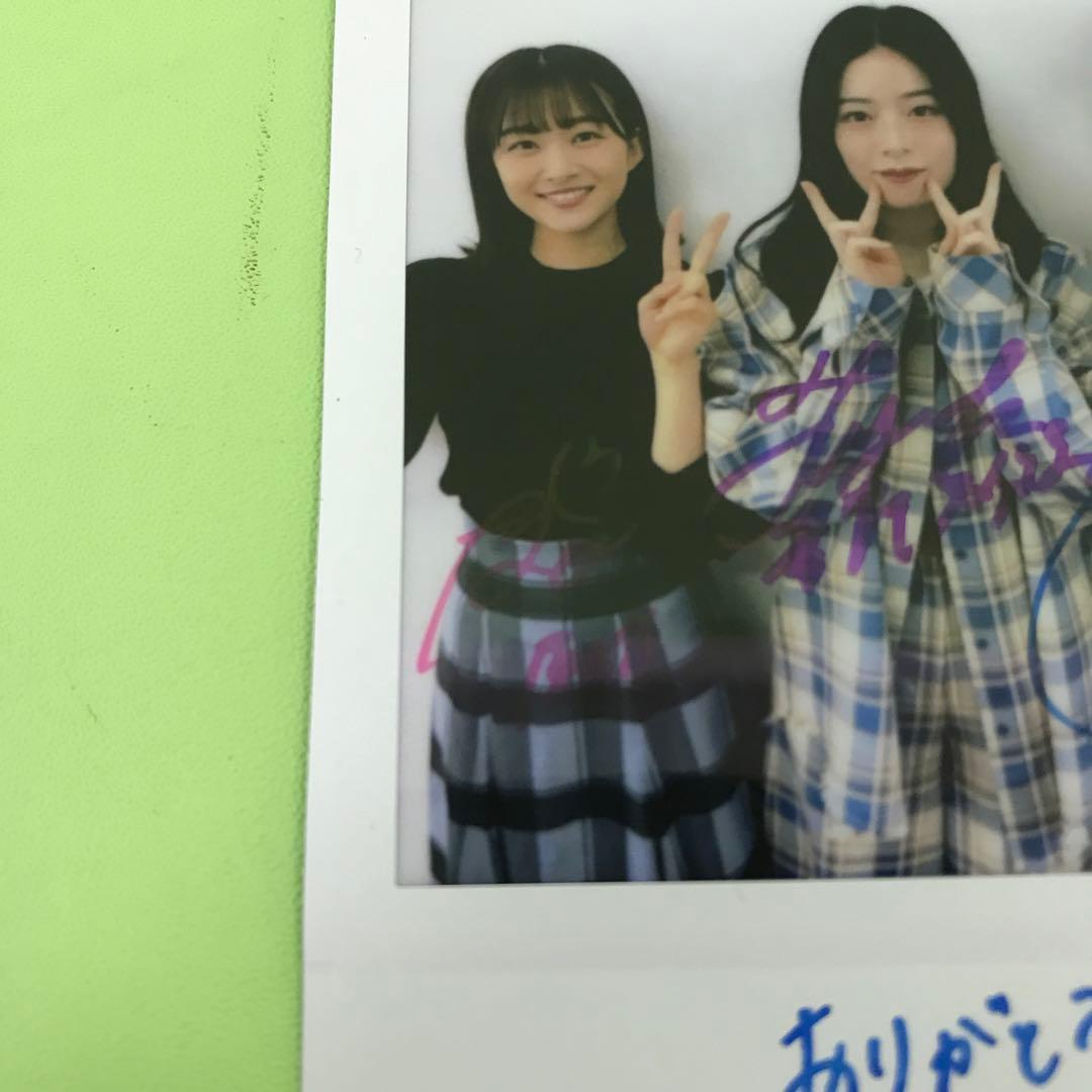 ➀ 櫻坂46 さくみみ 直筆サイン入り チェキ 齋藤冬優花 原田葵 渡邉