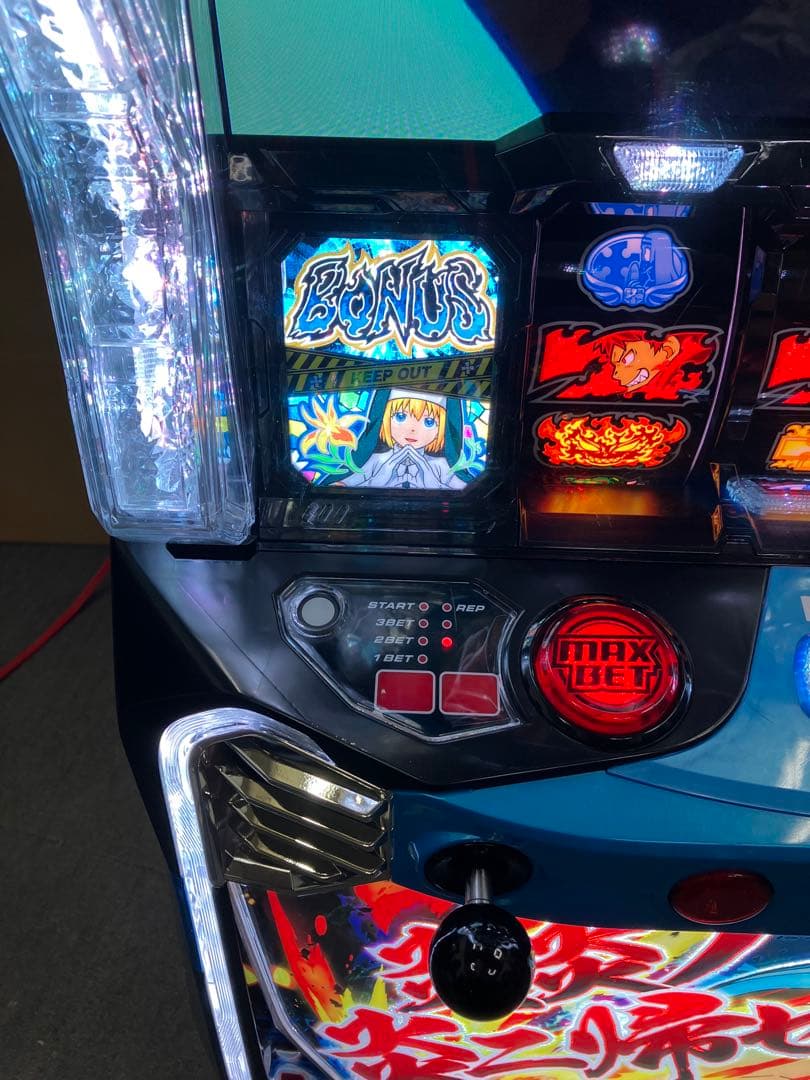 スマスロ実機 L パチスロ 炎炎ノ消防隊 簡易ユニット付 ⭕️送料無料