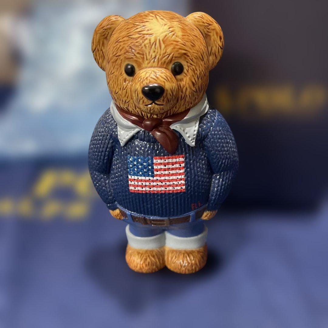 新品未使用 箱あり ポロラルフローレン ポロベア フィギュア